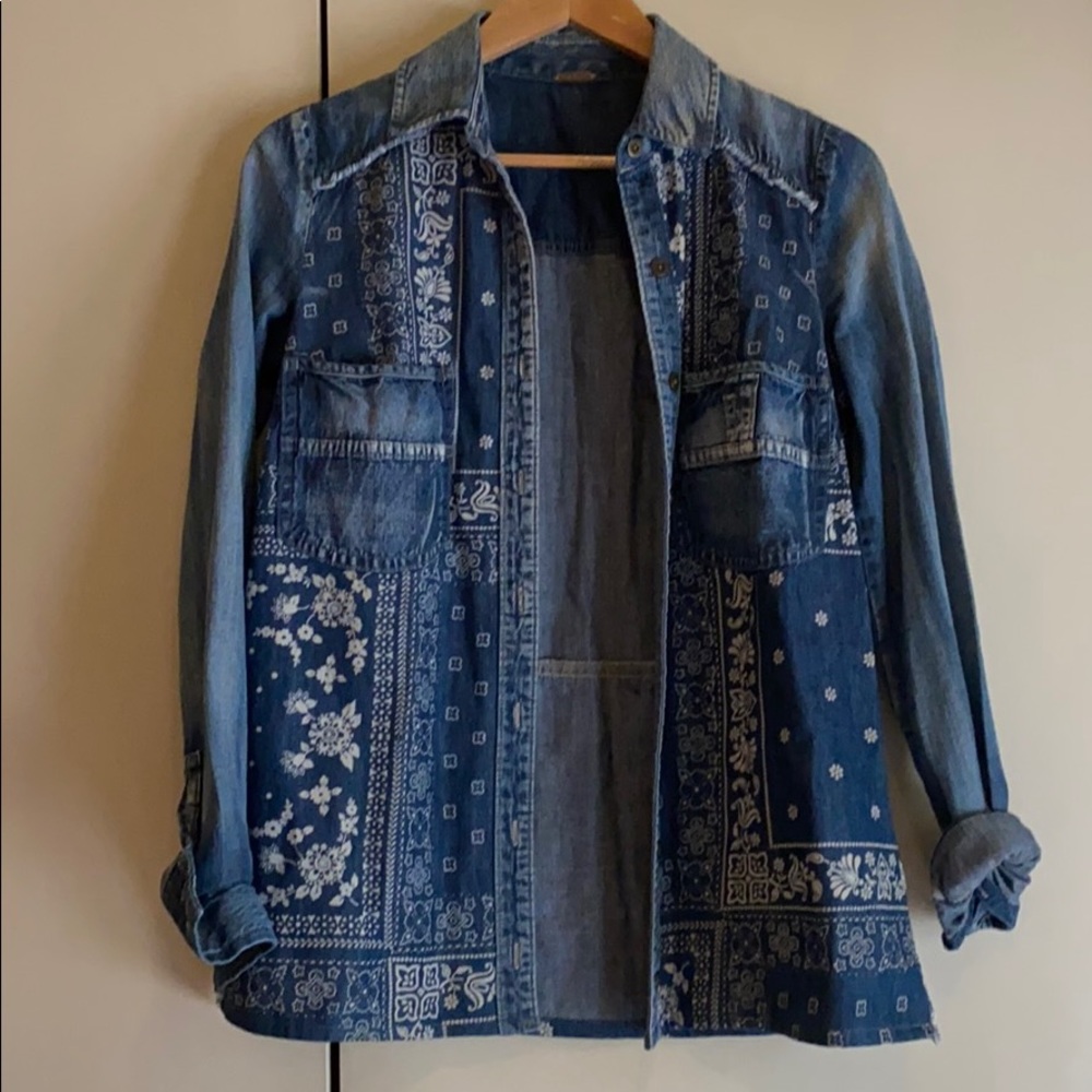 Free People Jean Jacket
